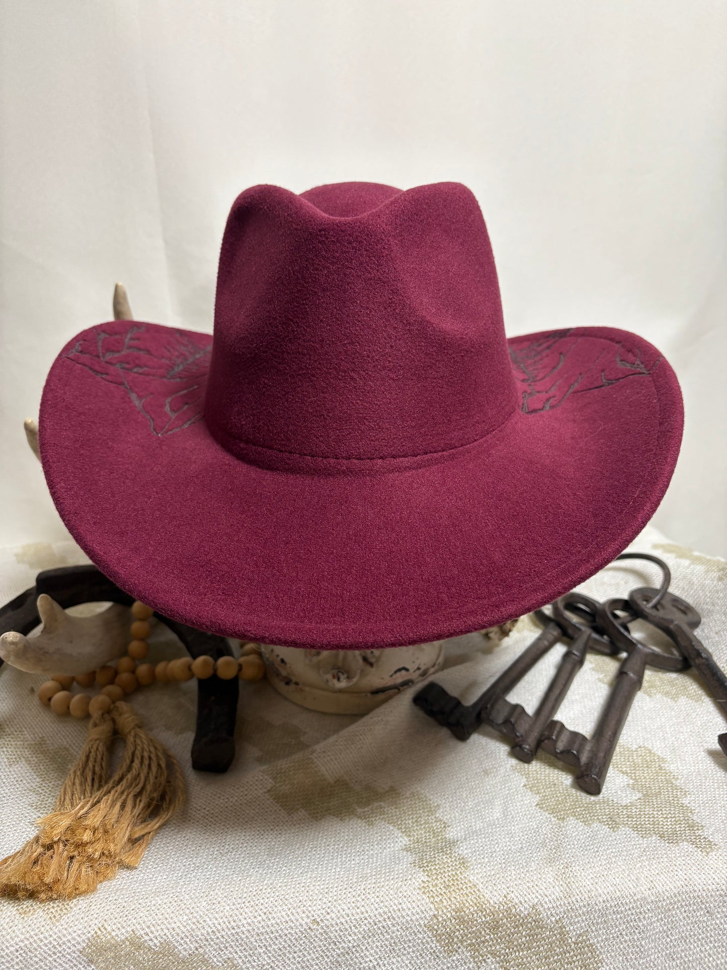 Adventure Awaits - Wide Brim Western