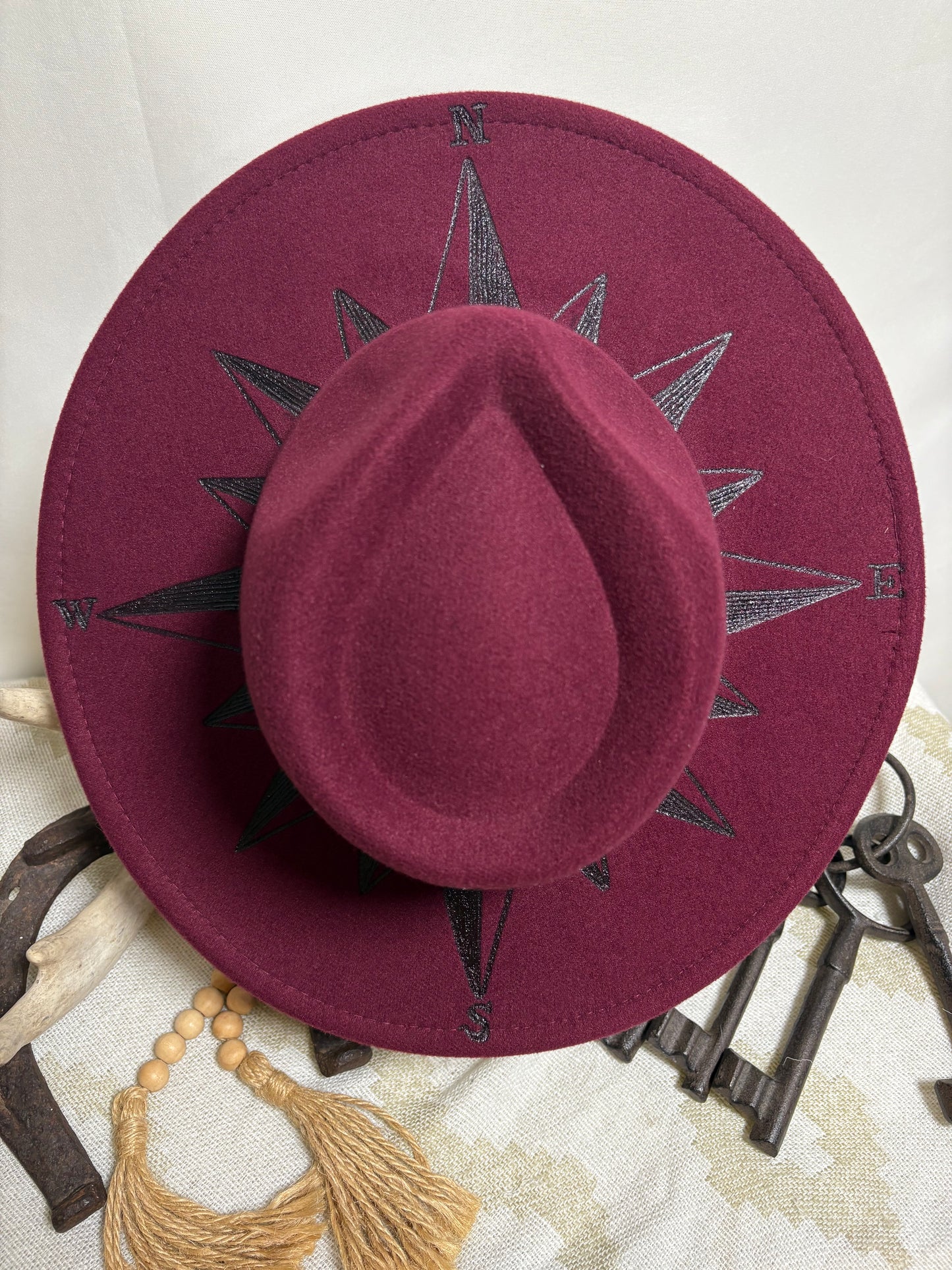 Wanderlust- Wide Brim Fedora