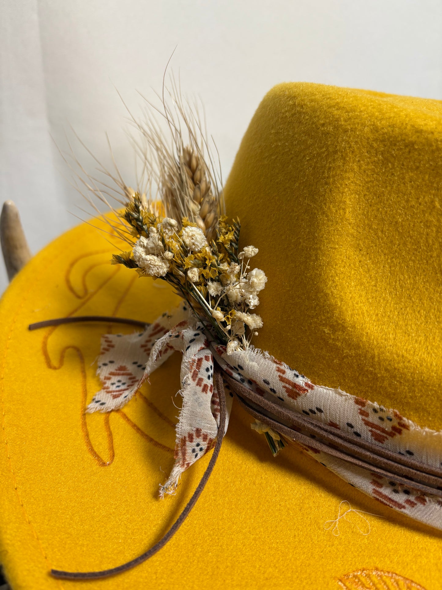 Golden hour- Wide Brim Fedora