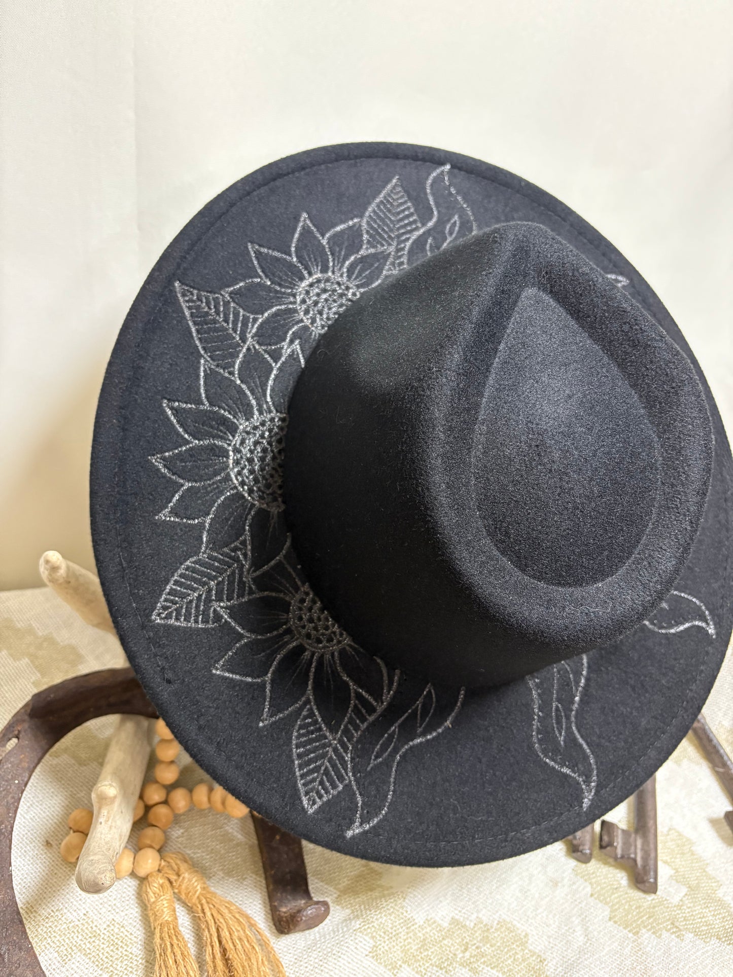 Sun Goddess- Wide Brim Fedora