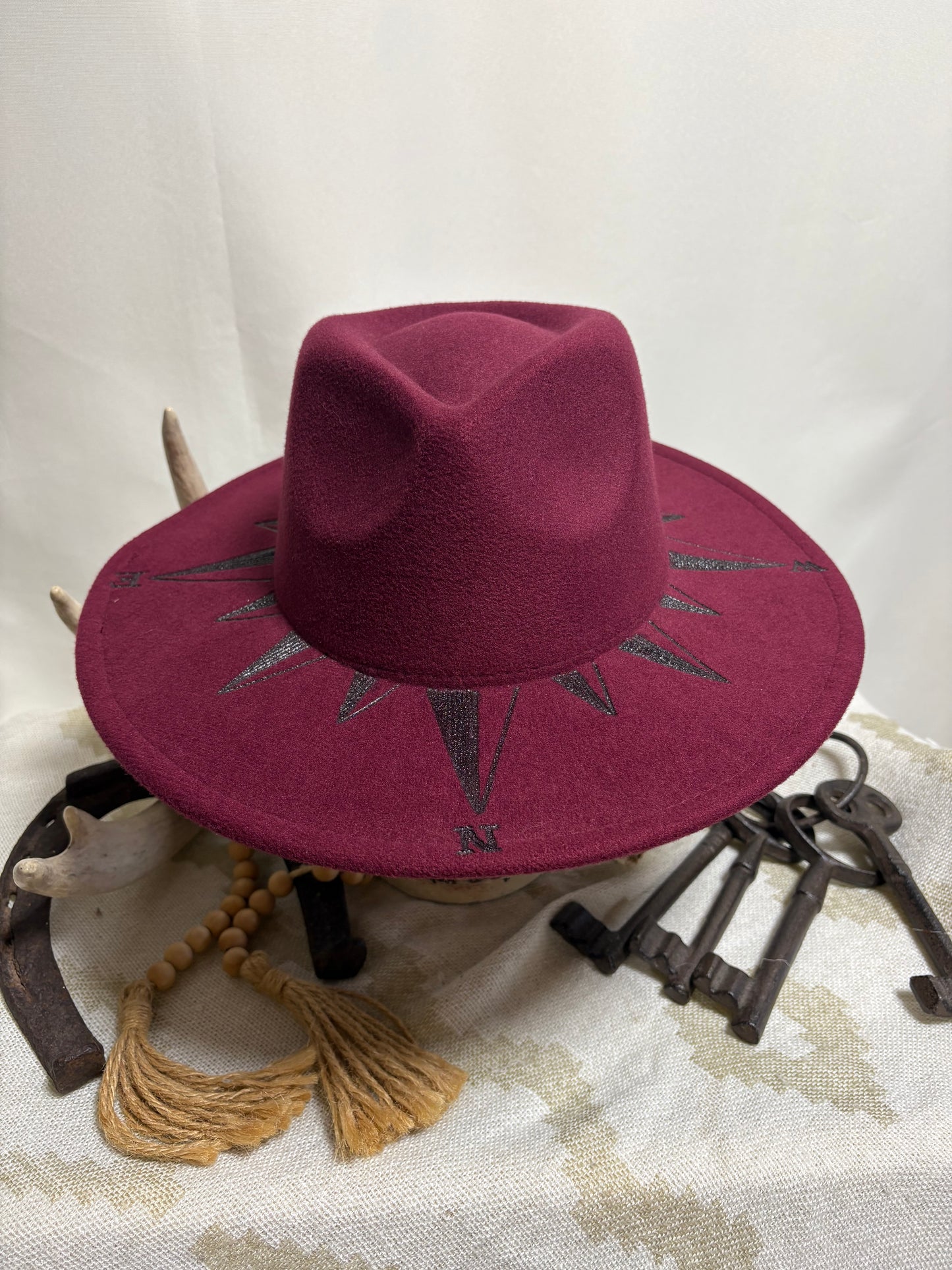 Wanderlust- Wide Brim Fedora