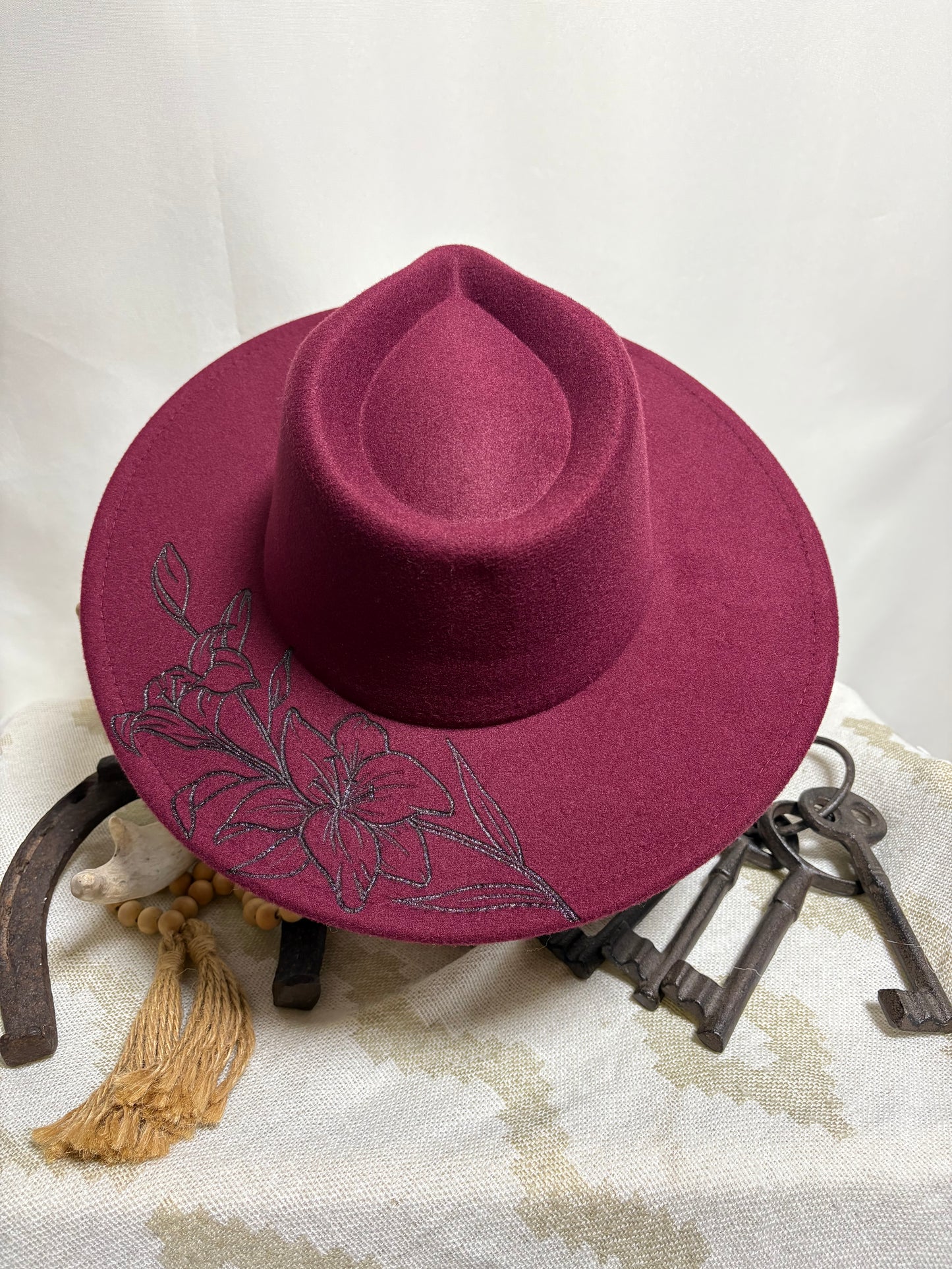 Miss Lily - Wide Brim Fedora