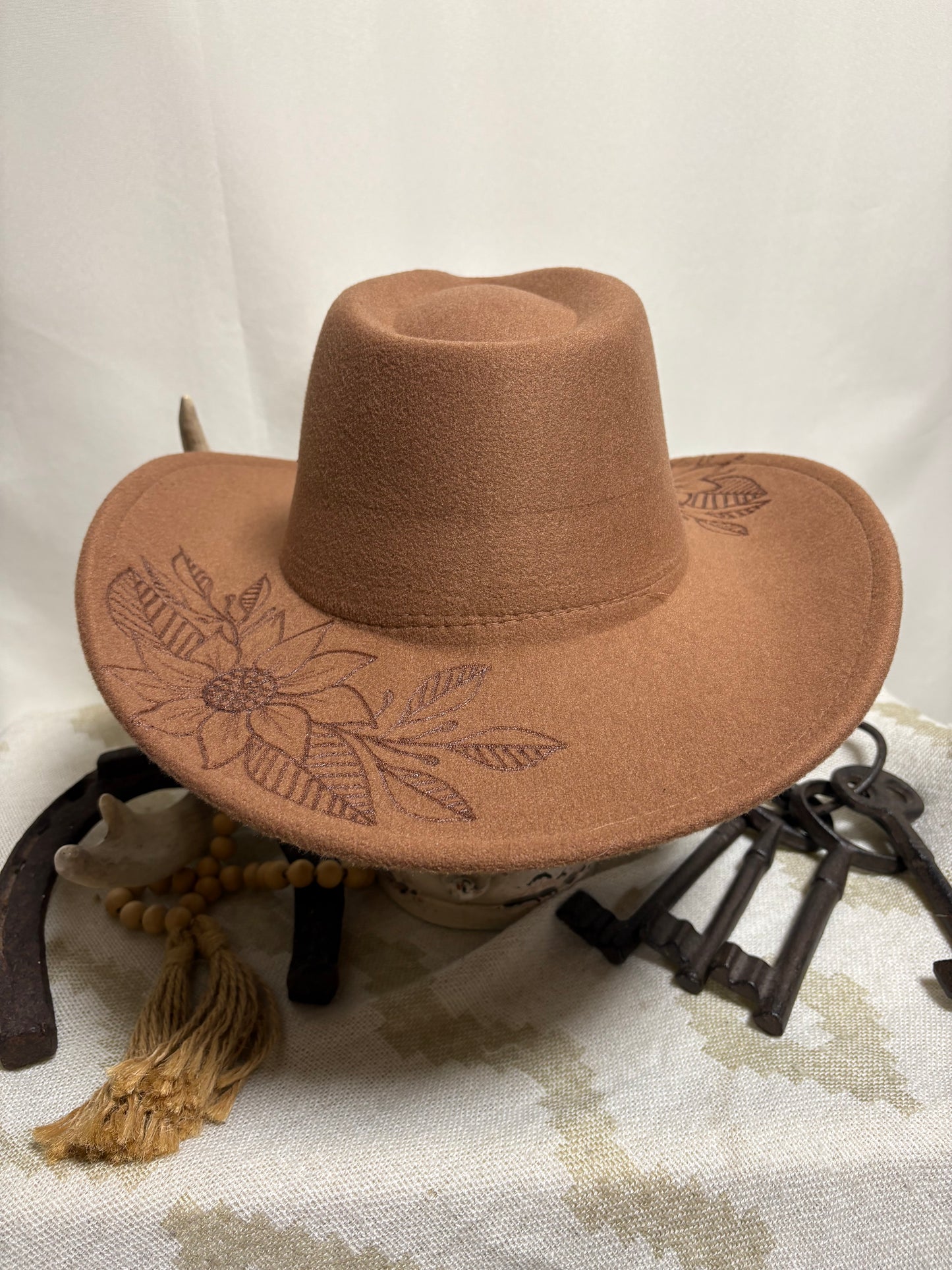 Sweet Sunflower- Wide Brim Western