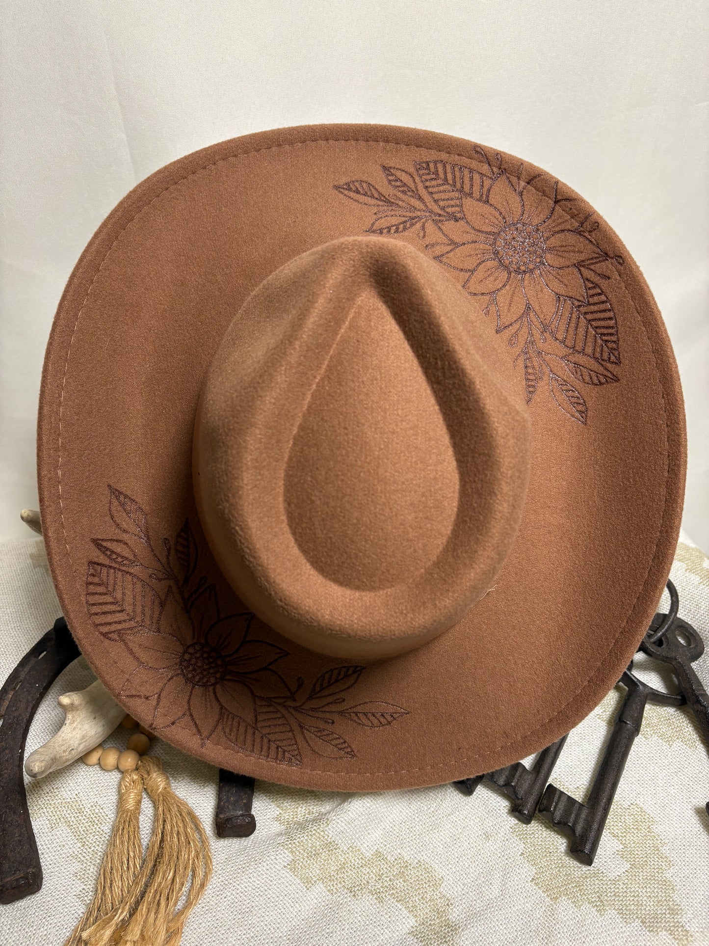 Sweet Sunflower- Wide Brim Western