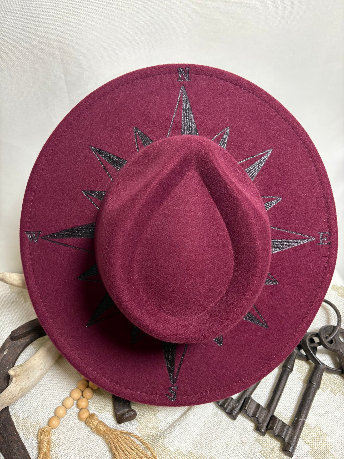 Wanderlust- Wide Brim Fedora