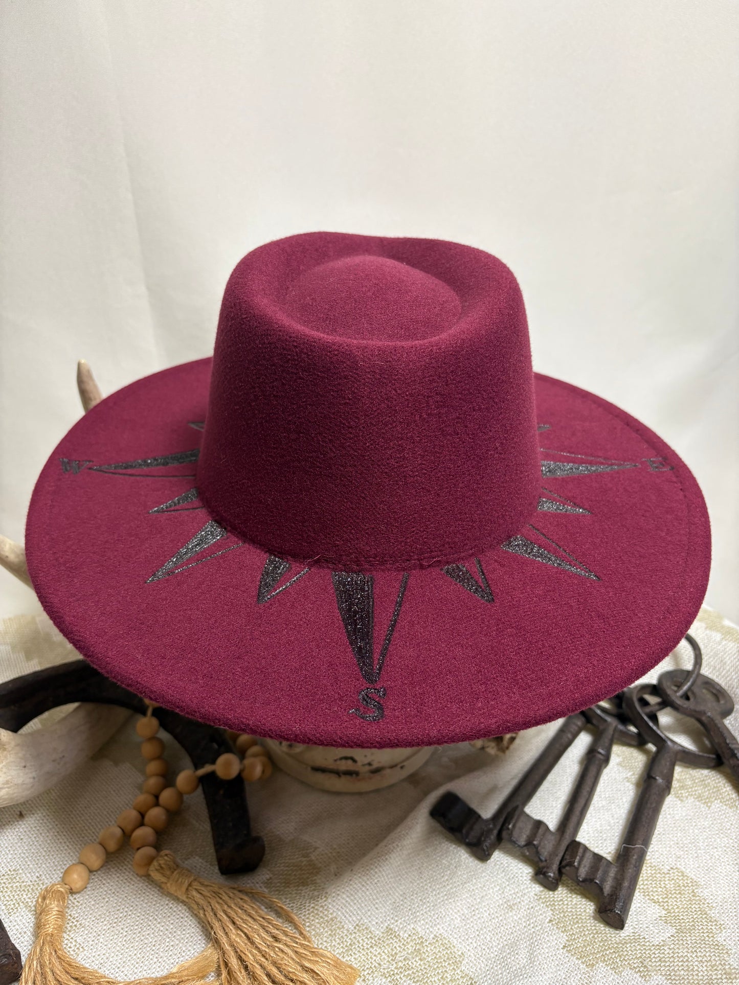 Wanderlust- Wide Brim Fedora