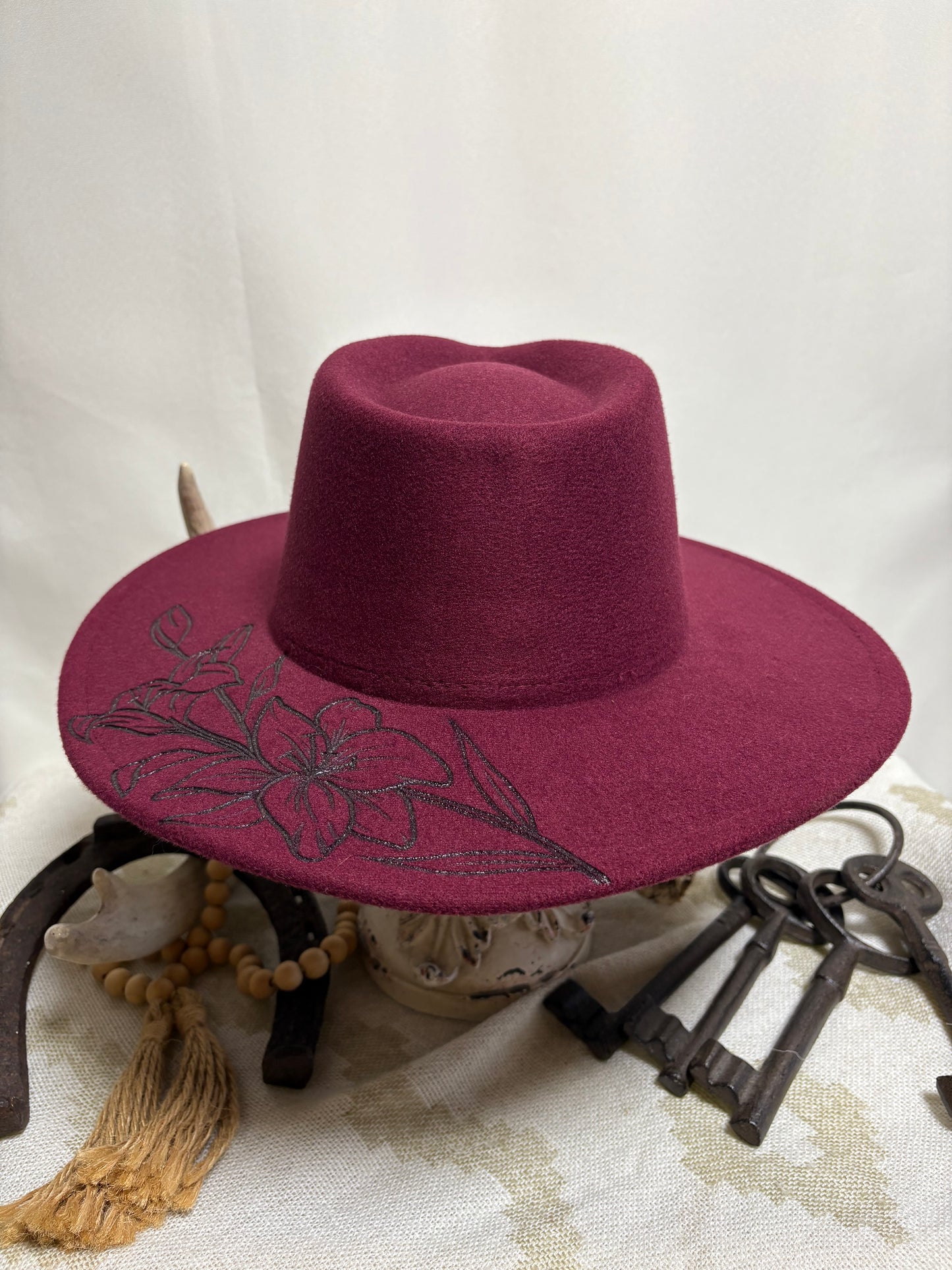 Miss Lily - Wide Brim Fedora