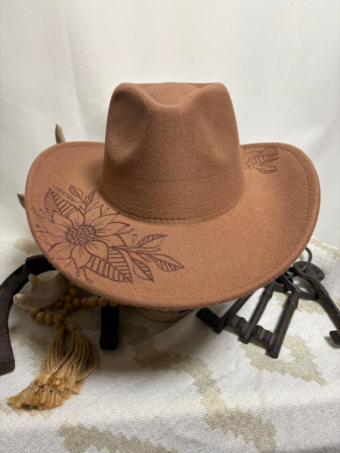 Sweet Sunflower- Wide Brim Western