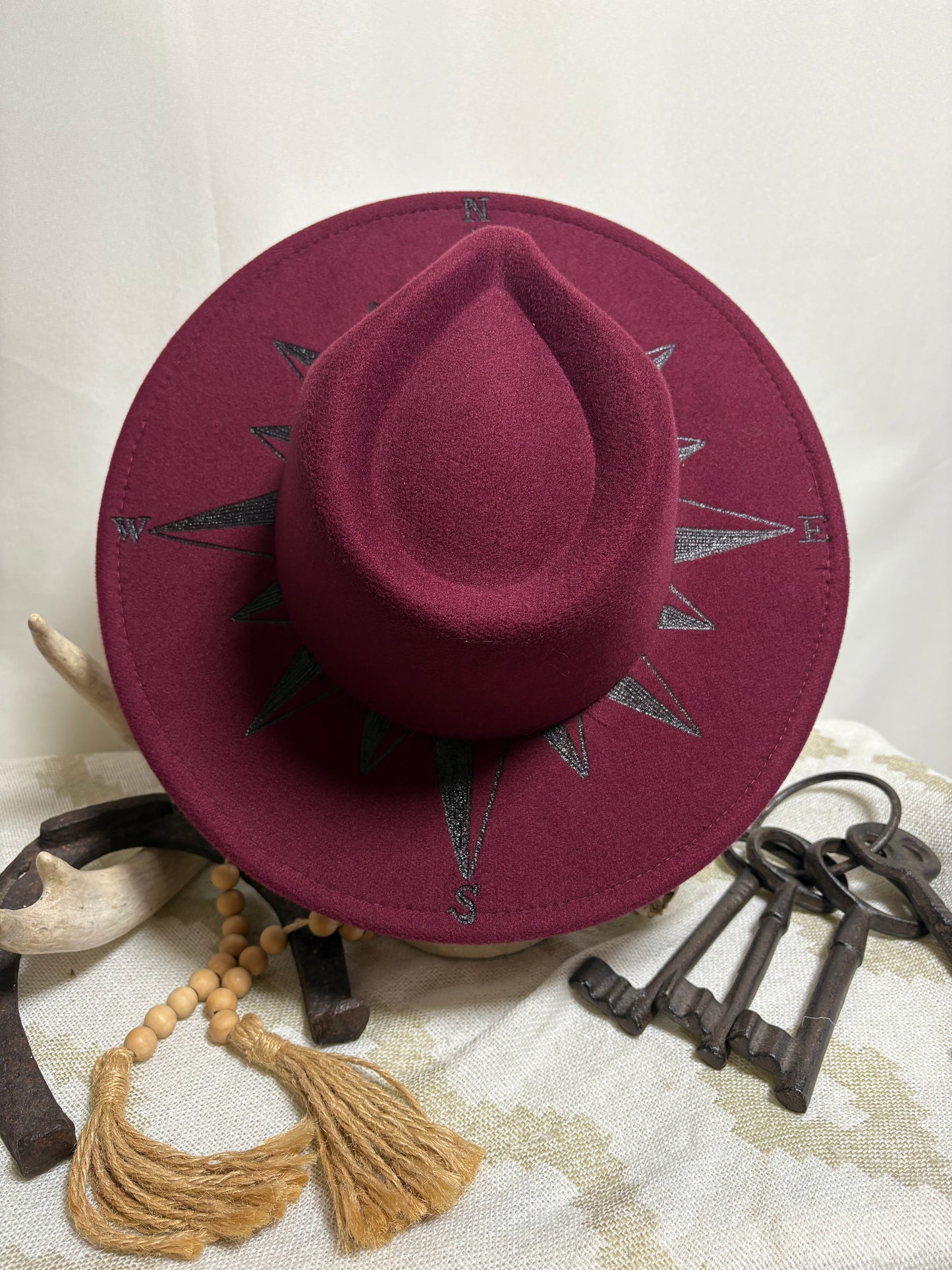 Wanderlust- Wide Brim Fedora