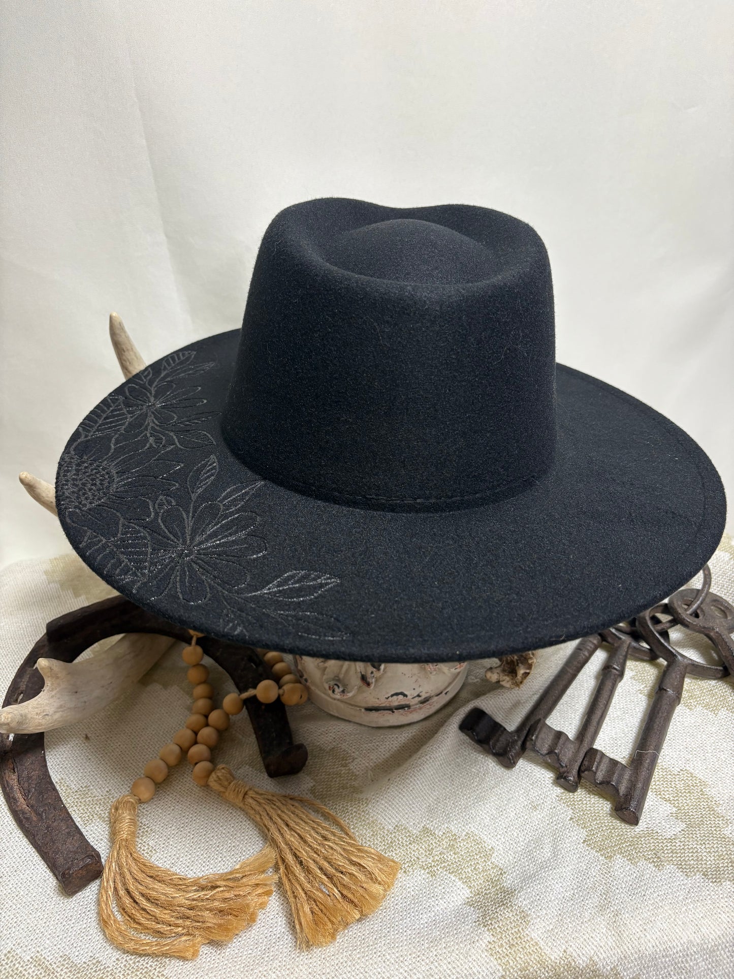 In Bloom - Wide Brim Fedora