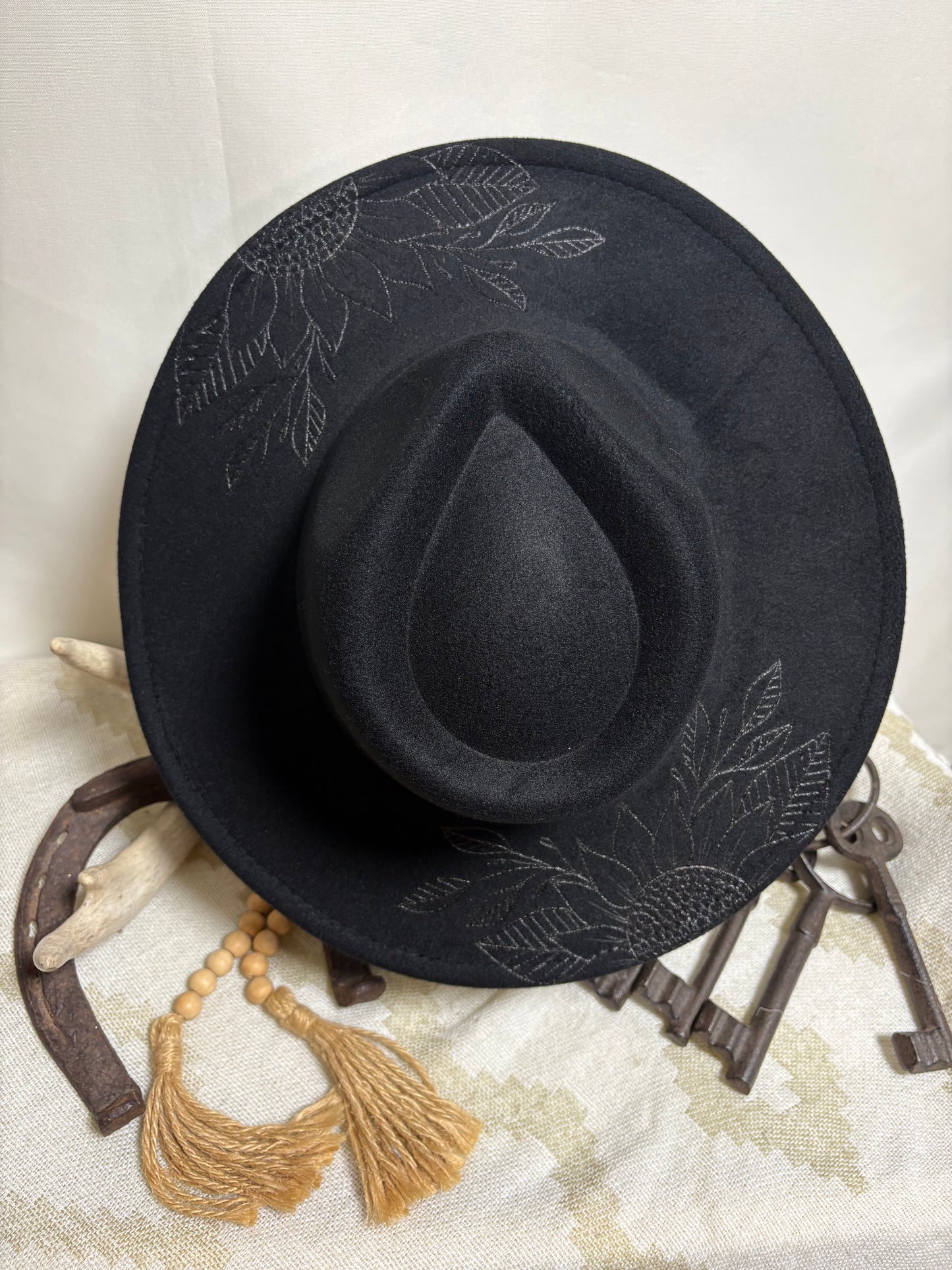 Sweet Sunflower - Wide Brim Fedora