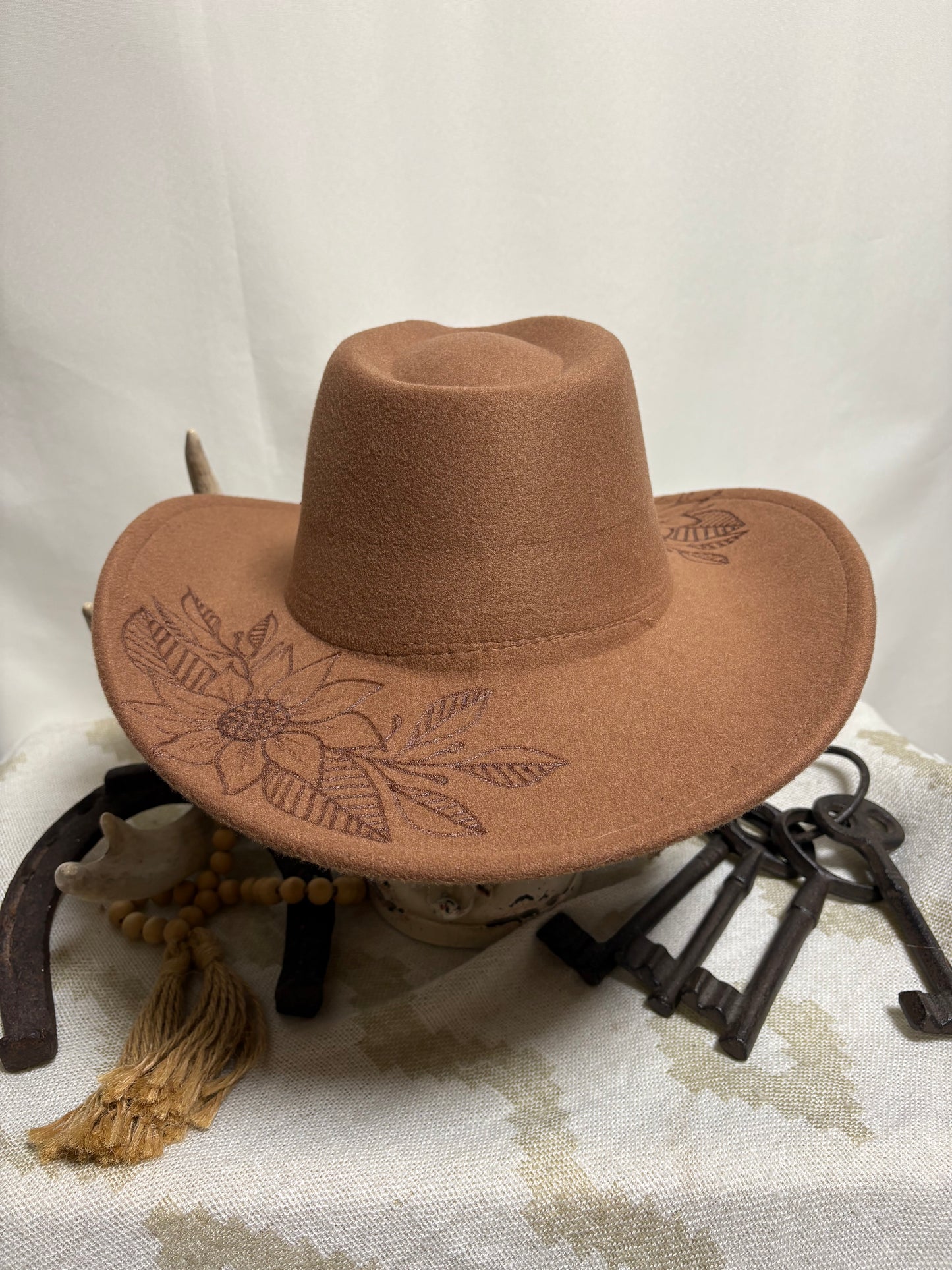 Sweet Sunflower- Wide Brim Western