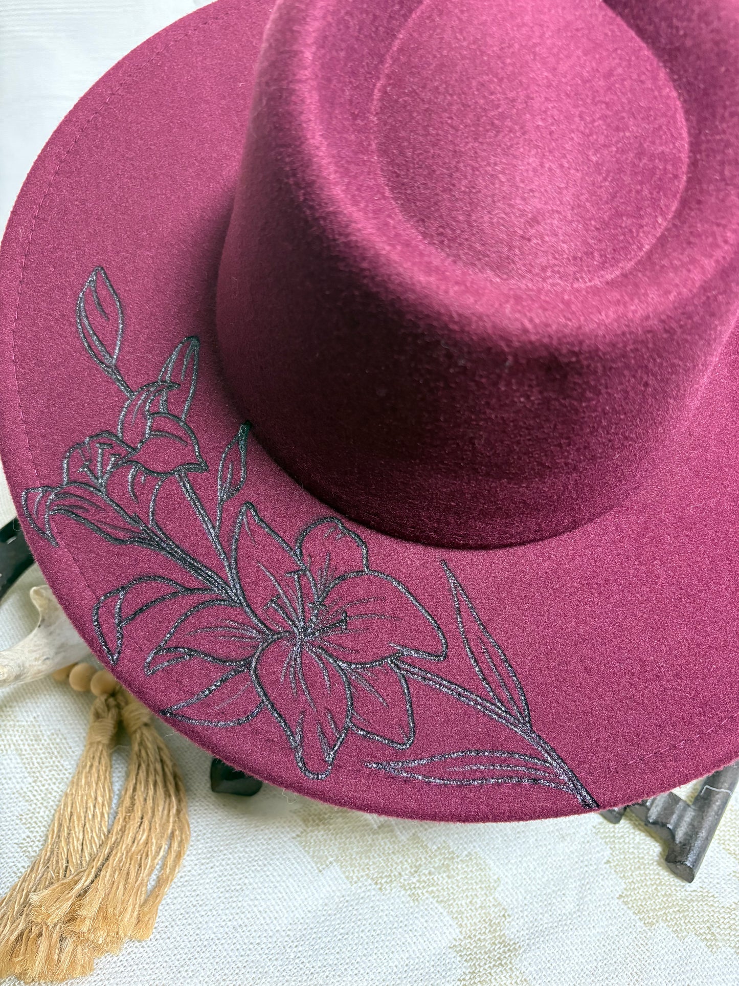 Miss Lily - Wide Brim Fedora