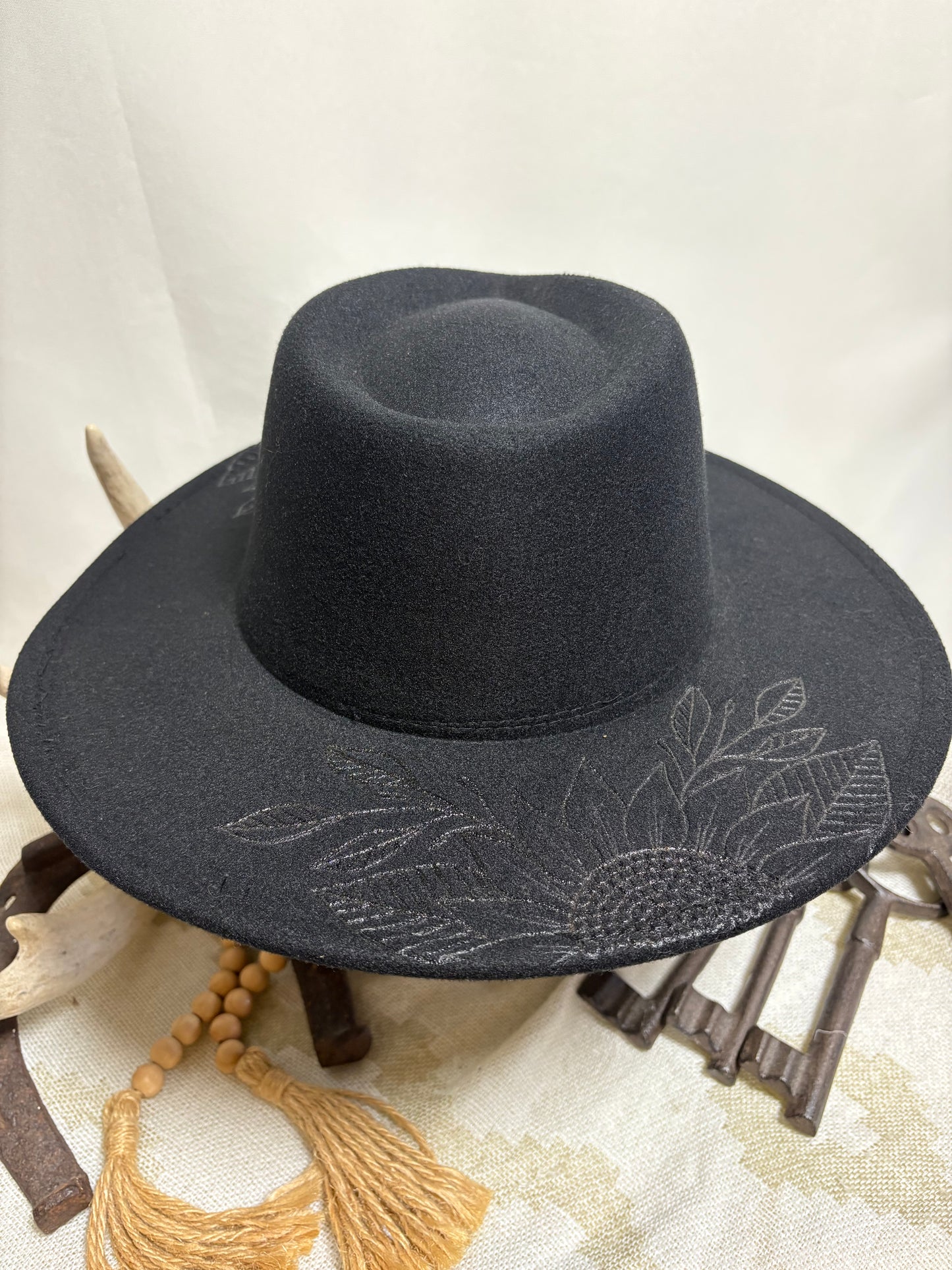 Sweet Sunflower - Wide Brim Fedora